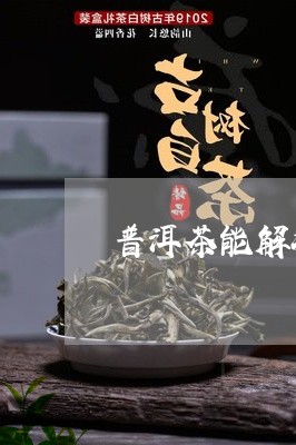 普洱茶能解决便秘/2023041064069