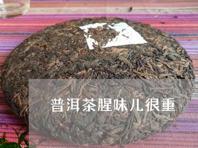 普洱茶腥味儿很重/2023031814960