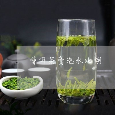 普洱茶膏泡水比例/2023040959372