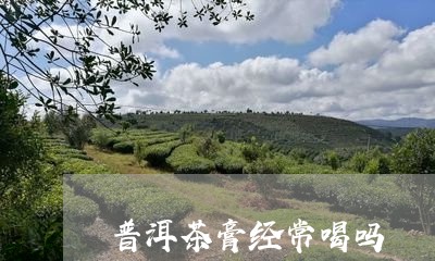 普洱茶膏经常喝吗/2023041253838