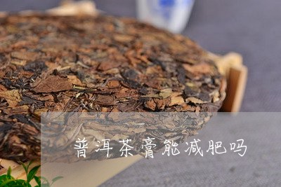 普洱茶膏能减肥吗/2023031780693