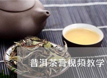 普洱茶膏视频教学/2023041079370