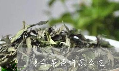 普洱茶茶饼怎么吃/2023033061716