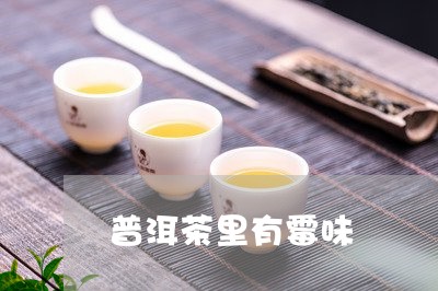 普洱茶里有霉味/2023041296168