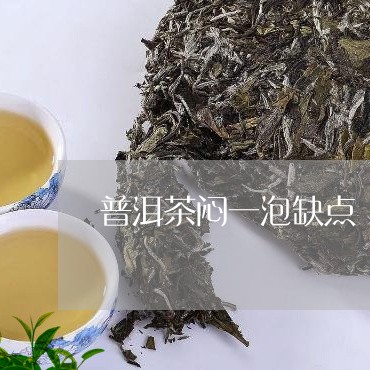 普洱茶闷一泡缺点/2023033186060