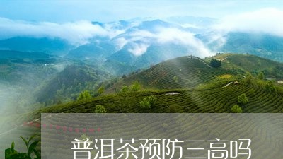 普洱茶预防三高吗/2023033152724