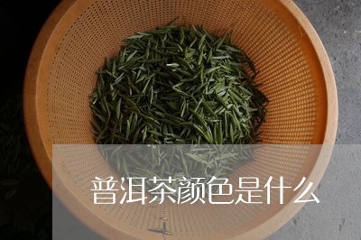 普洱茶颜色是什么/2023040910694