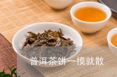 普洱茶饼一摸就散/2023033004027