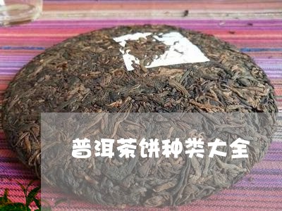 普洱茶饼种类大全/2023041474815