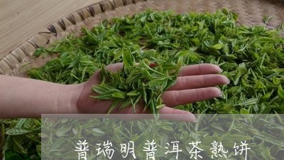 普瑞明普洱茶熟饼/2023033130616