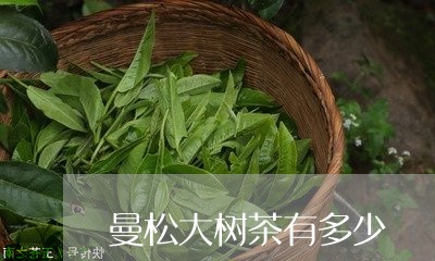 曼松大树茶有多少/2023032244039