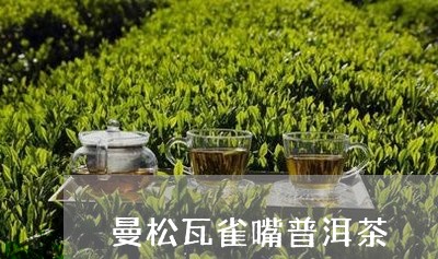 曼松瓦雀嘴普洱茶/2023033012915