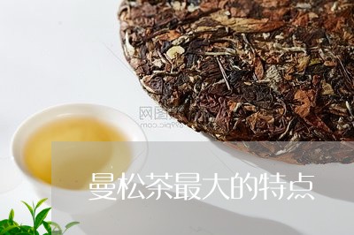 曼松茶最大的特点/2023032273725