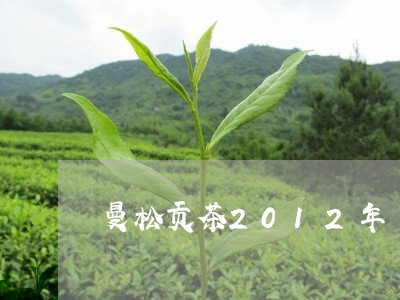 曼松贡茶2012年/2023031803928