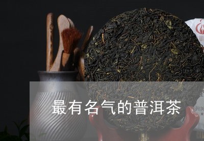 最有名气的普洱茶/2023041370383