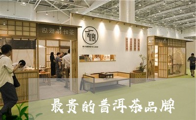 最贵的普洱茶品牌/2023041300472