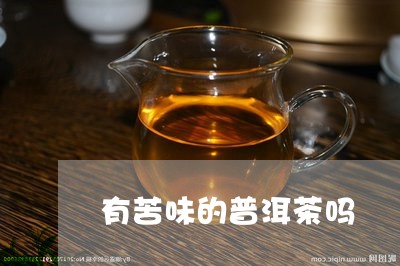 有苦味的普洱茶吗/2023040189493