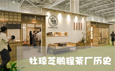 杜琼芝鹏程茶厂历史/2023041637269