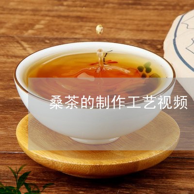 桑茶的制作工艺视频/2023032174037