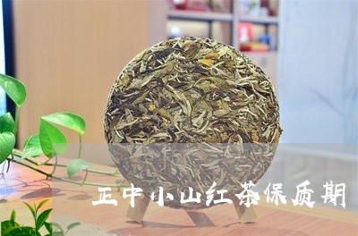 正中小山红茶保质期/2023031871482