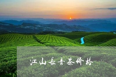 江山长青茶价格/2023041667058