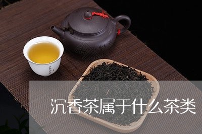 沉香茶属于什么茶类/2023041718372