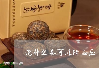 泡什么茶可以降血压/2023031950613