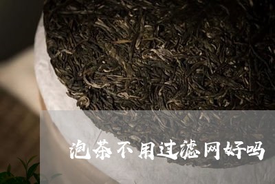 泡茶不用过滤网好吗/2023041680682