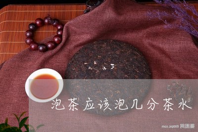 泡茶应该泡几分茶水/2023032042693