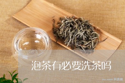 泡茶有必要洗茶吗/2023032564159