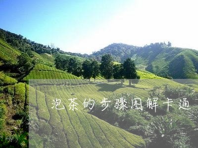 泡茶的步骤图解卡通/2023032140604