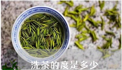 洗茶的度是多少/2023032504857