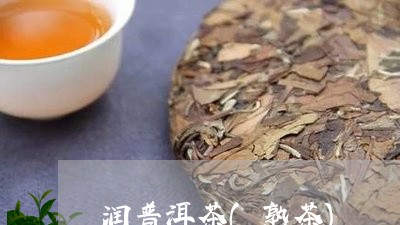 润普洱茶(熟茶)/2023041238260