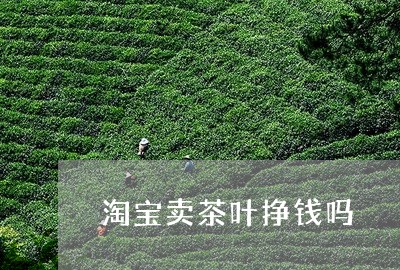 淘宝卖茶叶挣钱吗/2023032620704