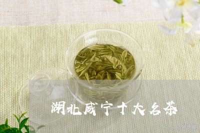 湖北咸宁十大名茶/2023032504627