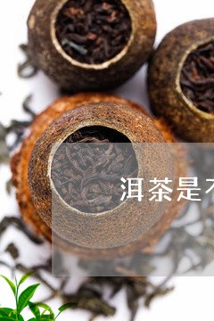 潽洱茶是不是红茶/2023032538392