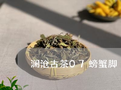 澜沧古茶07螃蟹脚/2023041652936