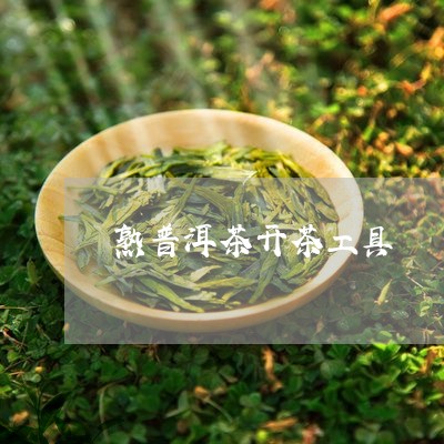 熟普洱茶开茶工具/2023041182815