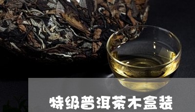 特级普洱茶木盒装/2023041372917