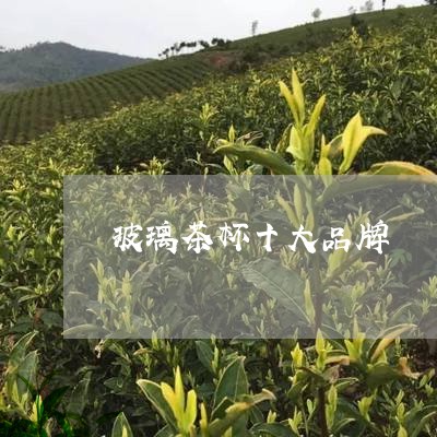 玻璃茶杯十大品牌/2023032402737