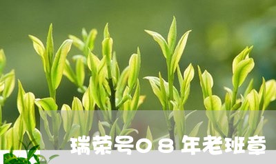 瑞荣号08年老班章/2023041548283