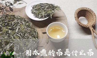 用水煮的茶是什么茶/2023031930713