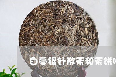 白毫银针散茶和茶饼哪个好/2023040951704