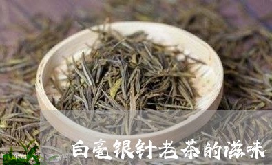 白毫银针老茶的滋味/2023032131603