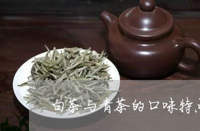 白茶与青茶的口味特点区别/2023041078360