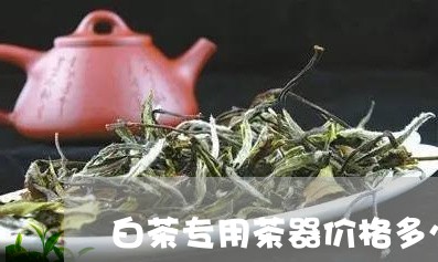 白茶专用茶器价格多少一个/2023041027169