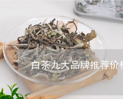 白茶九大品牌推荐价格图片/2023041094937