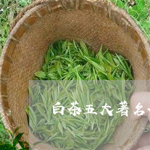 白茶五大著名茶叶品种介绍/2023041039395