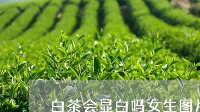 白茶会显白吗女生图片真实/2023041019612