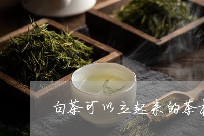 白茶可以立起来的茶杯图片/2023041041722